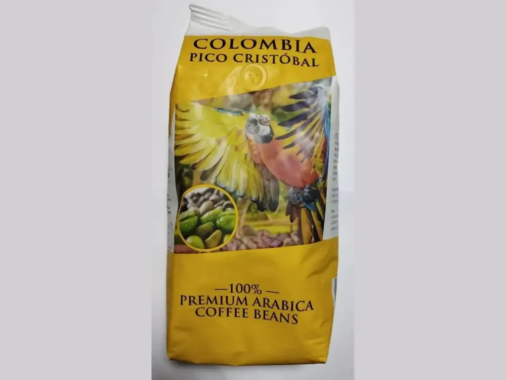 Упаковка кави в зернах 1808 Colombia Pico Cristobal 1 кг
