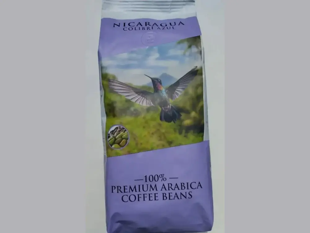 Упаковка кави в зернах 1808 Nicaragua Colibri Azul 500 г