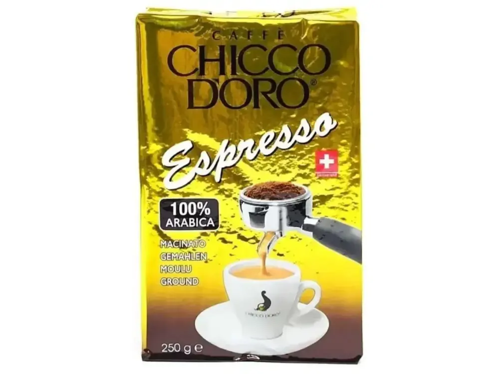 Упаковка молотої кави Chicco d'Oro Espresso 250 г