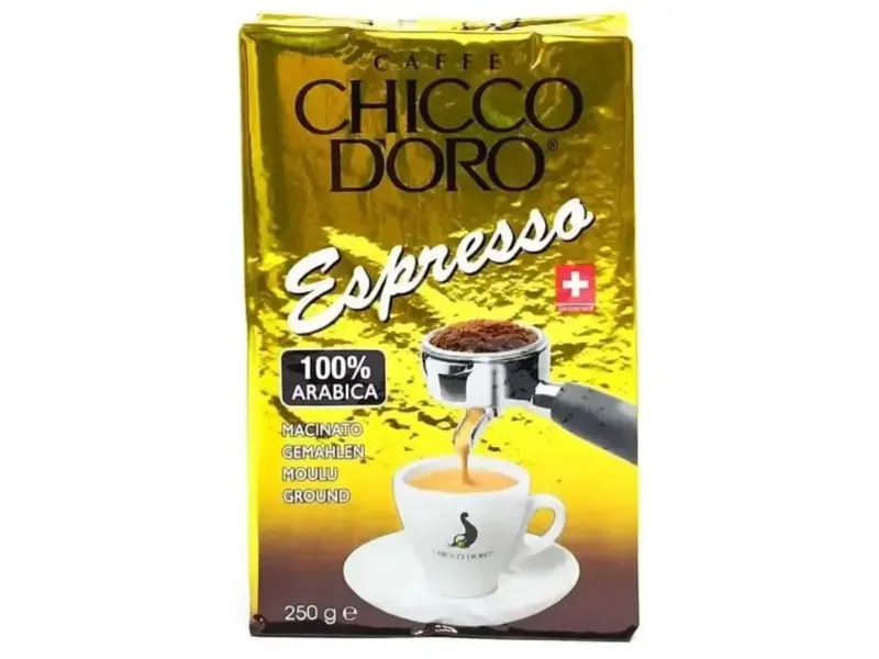 Упаковка молотої кави Chicco d'Oro Espresso 250 г