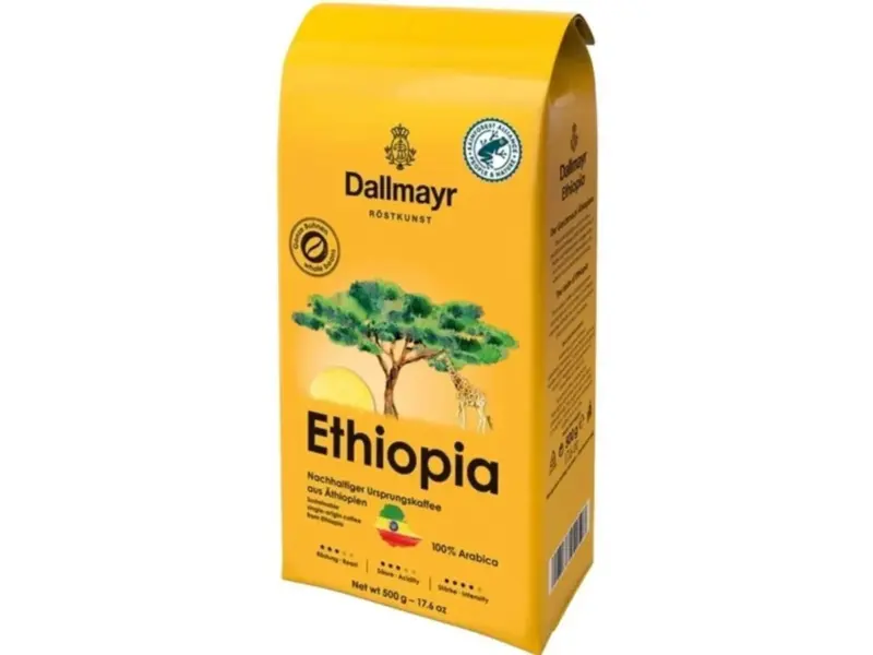 Упаковка кави в зернах Dallmayr Ethiopia 500 г