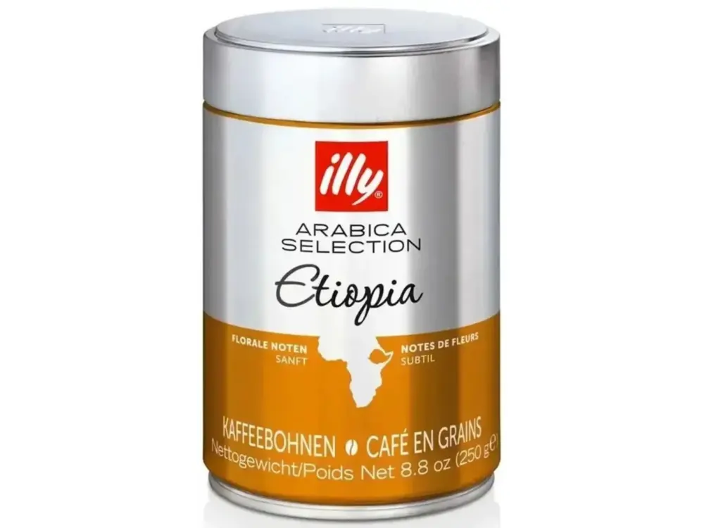 Банка кави в зернах illy Arabica Selection Ethiopia 250 г